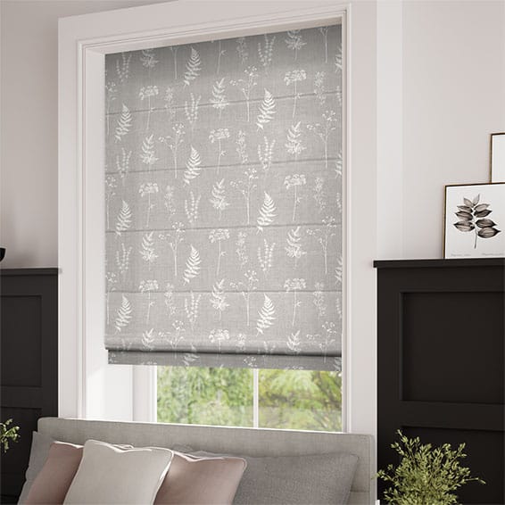 Adeline Dove Grey Roman Blind - Image 2