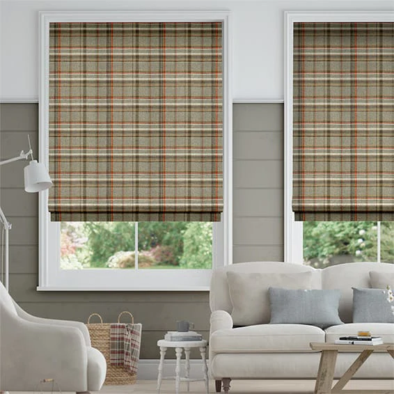 Alloa Autumn Roman Blind