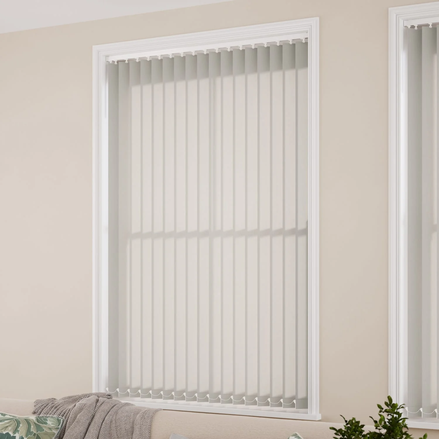 Amalfi Cool Grey Vertical Blind - Image 2