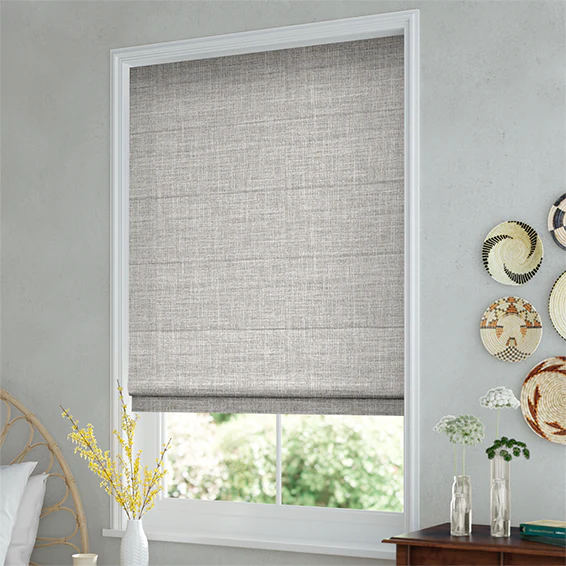 Arlo Modern Grey Roman Blind - Image 2