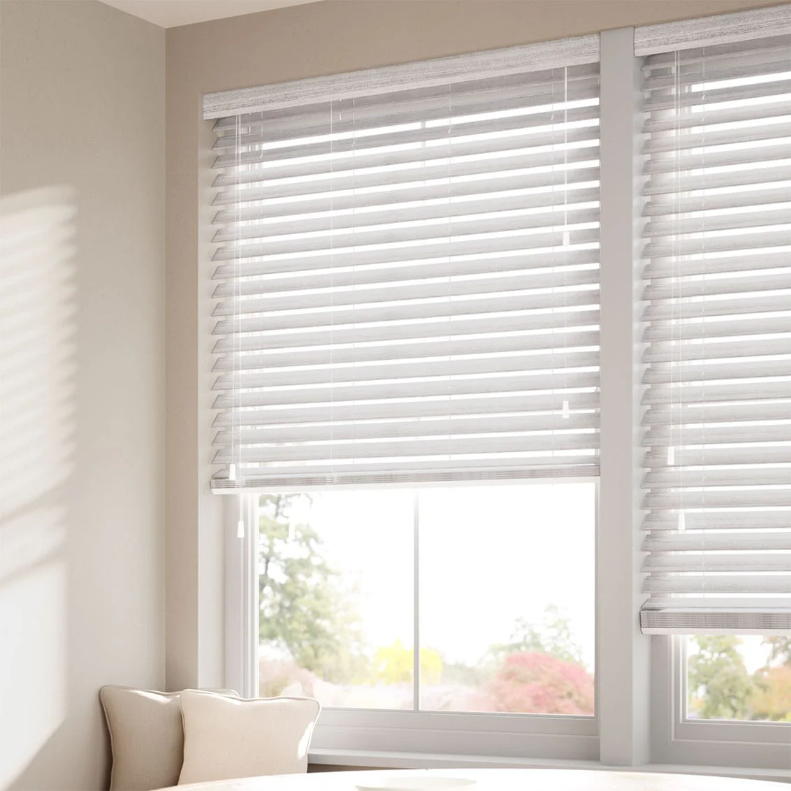 Atlanta Flint Grain Faux Wood Blind - Image 2