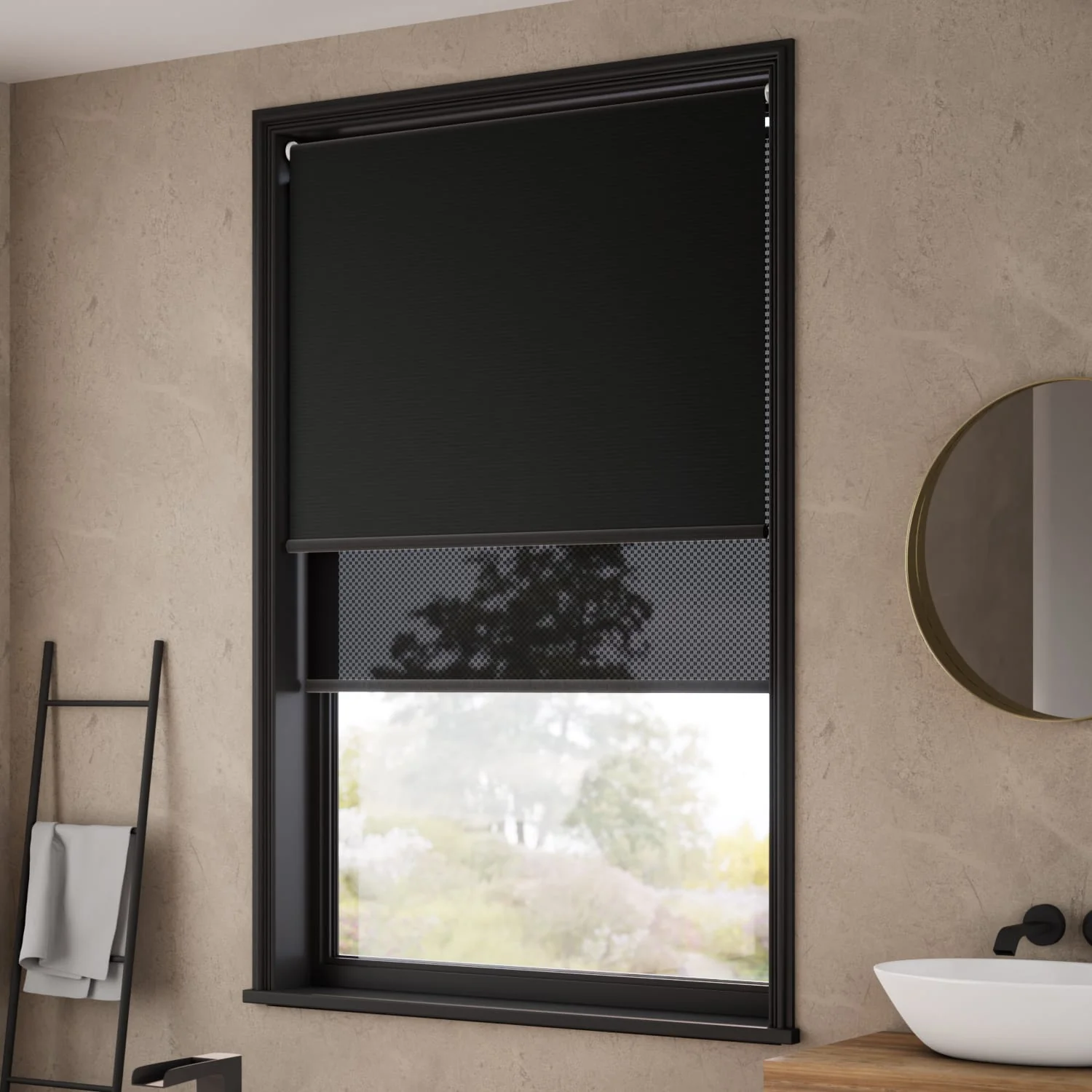 Atom Jet Double Roller Blind
