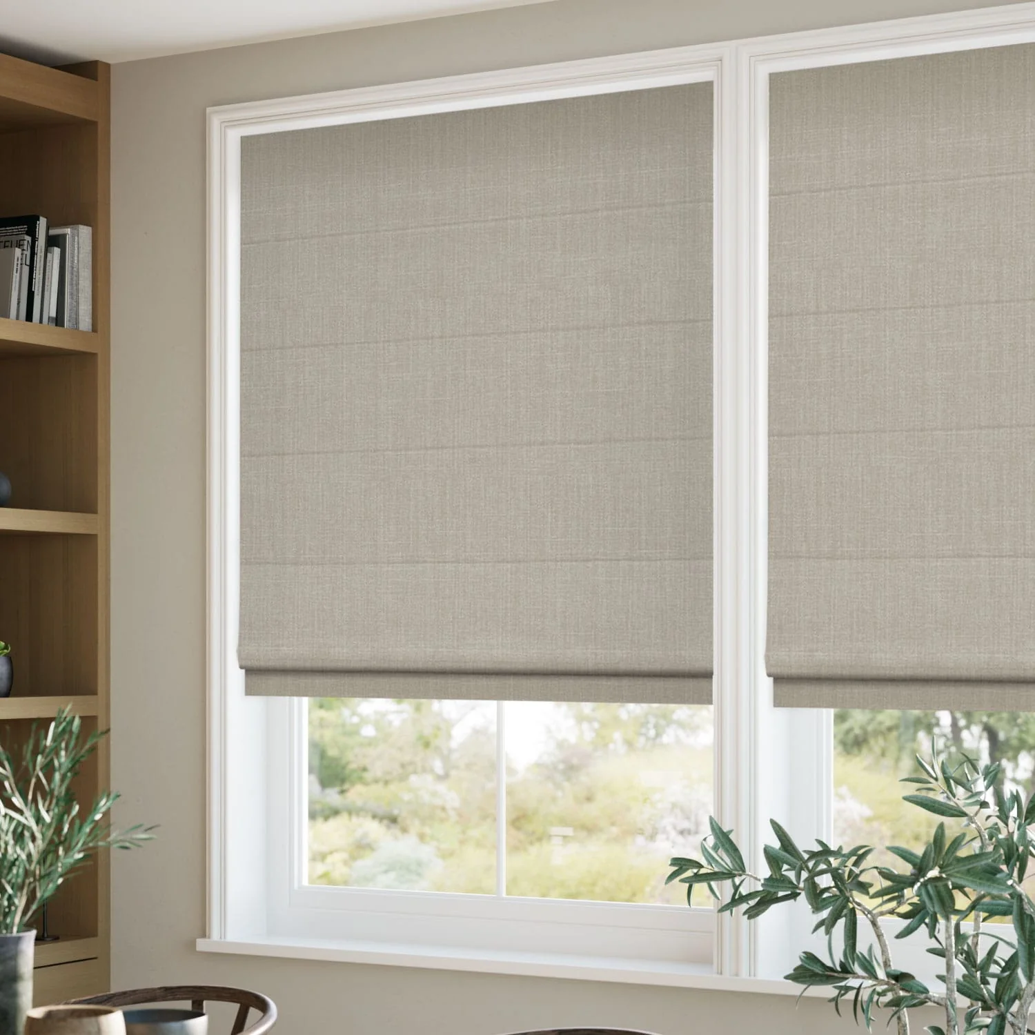 Averley Parchment Roman Blind - Image 2