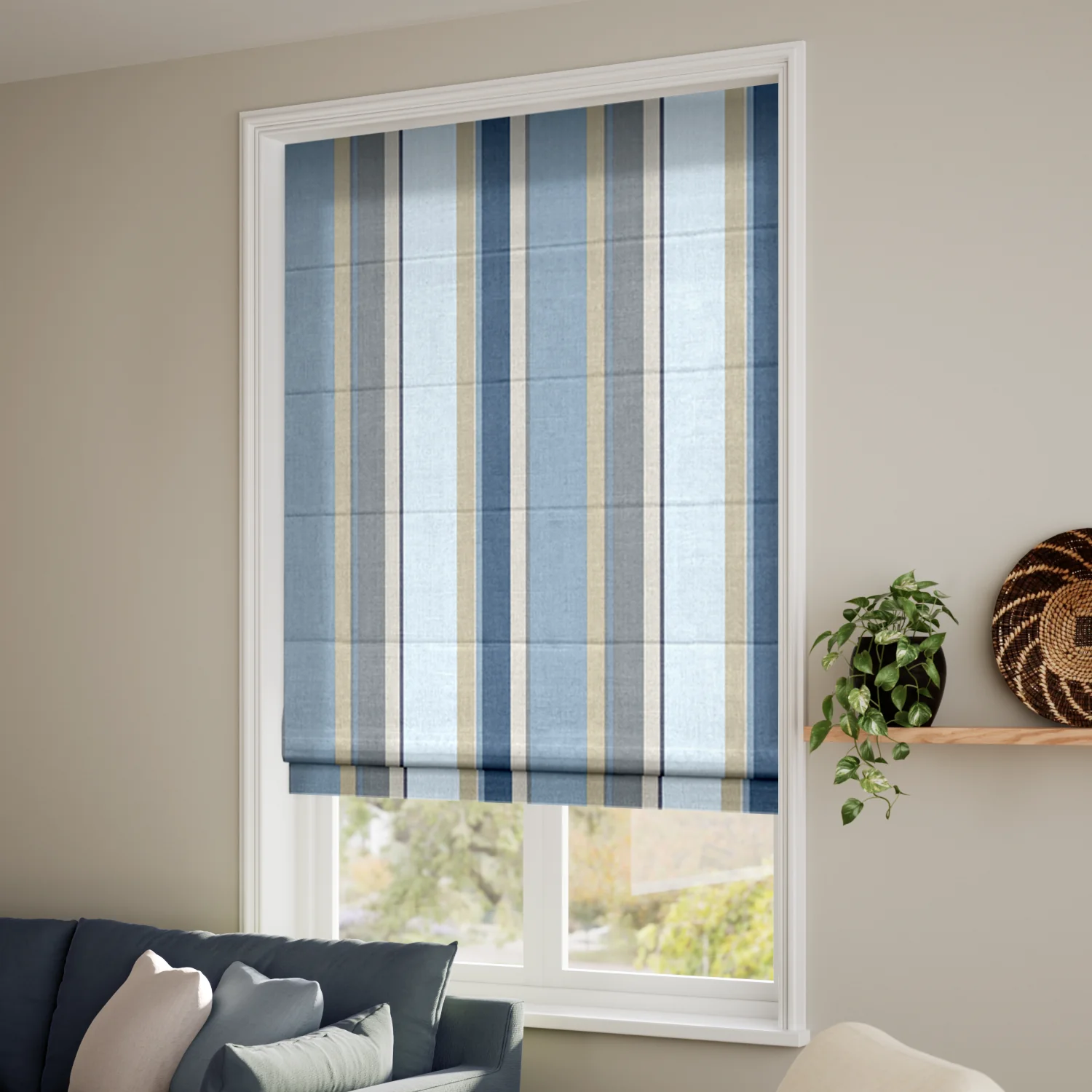 Bella Frost Roman Blind - Image 2