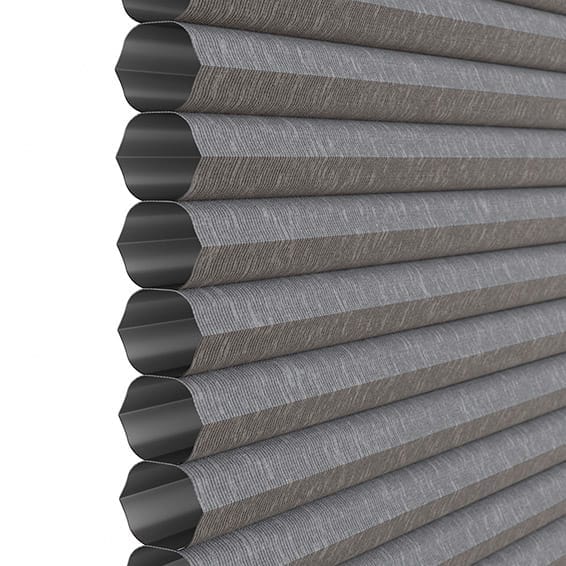 BiFold Adapt DuoLuxe Anchor Grey Pleated Blind - Image 3