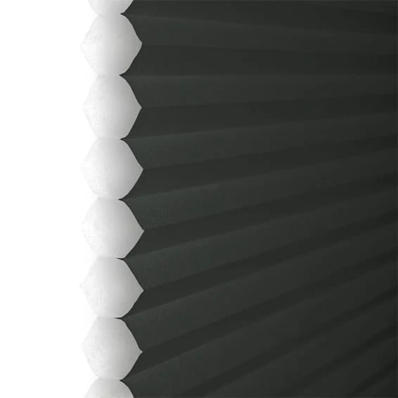 BiFold Adapt DuoLuxe Anthracite Pleated Blind - Image 3