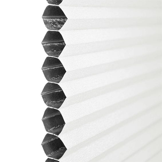 Bifold Adapt DuoShade White Pleated Blind - Image 3