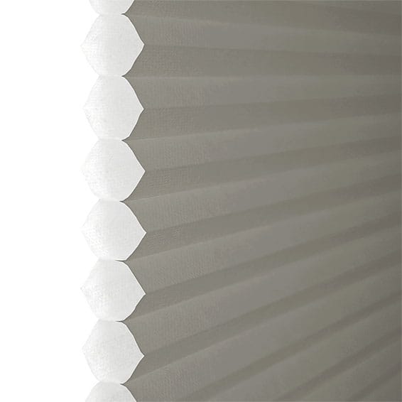 BiFold ClickFIT DuoLuxe Ash  Pleated Blind - Image 3