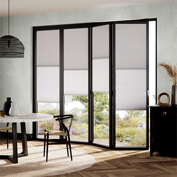 BiFold Night & Day Duo Moonlight Pleated Blind - Image 2