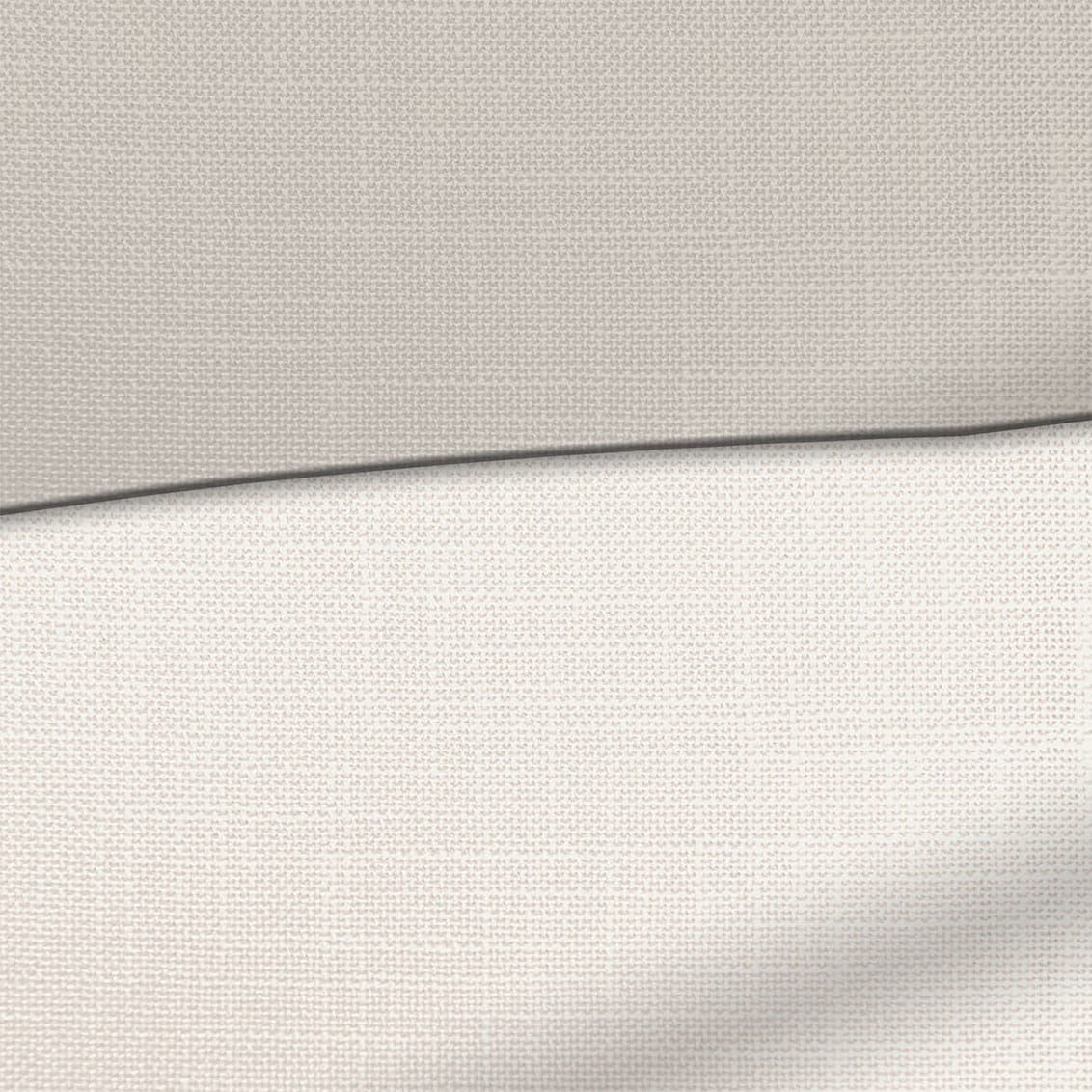 Bijou Linen Alabaster & Grey Wash Roman Blind - Image 2