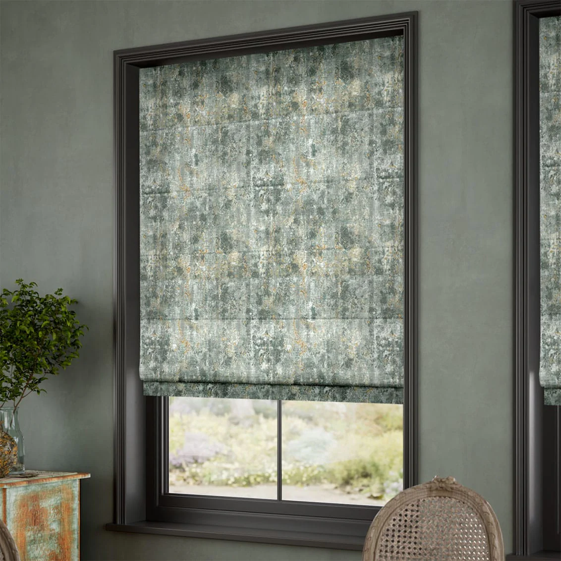 Breedon Weave Mineral Roman Blind - Image 2