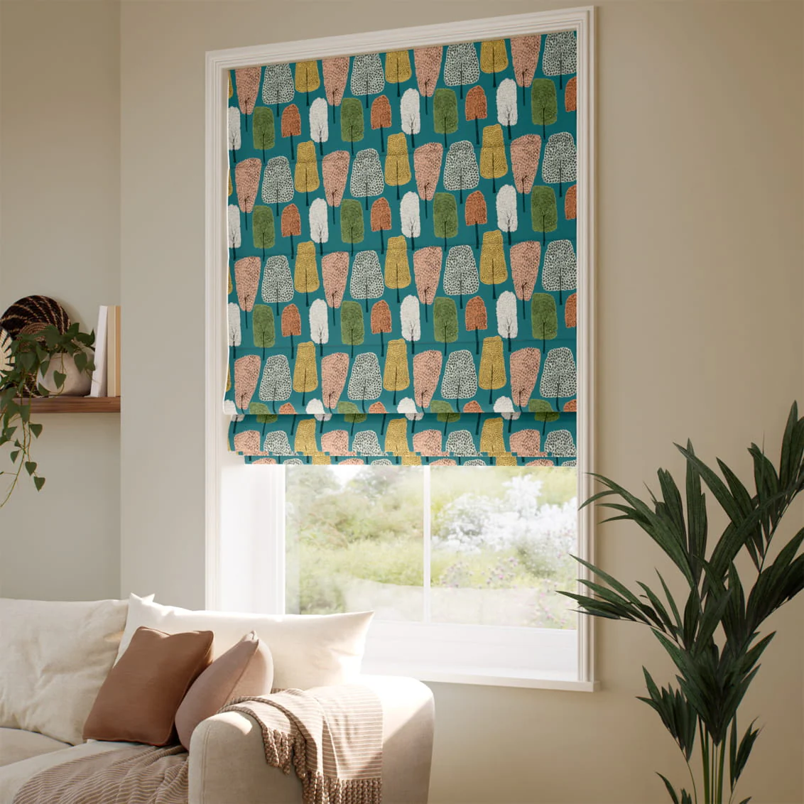 Cedar Midnight  Roman Blind - Image 2