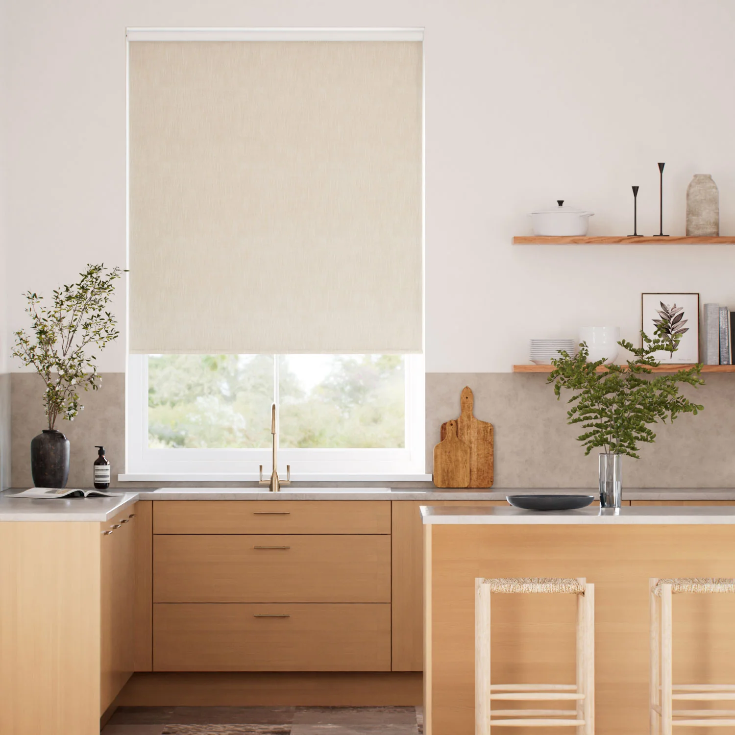 Choices Eco-Friendly Nyah Hopsack Roller Blind