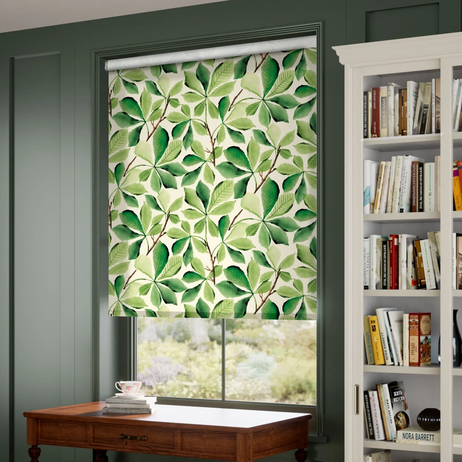 Choices Horse Chestnut Green Roller Blind - Image 2