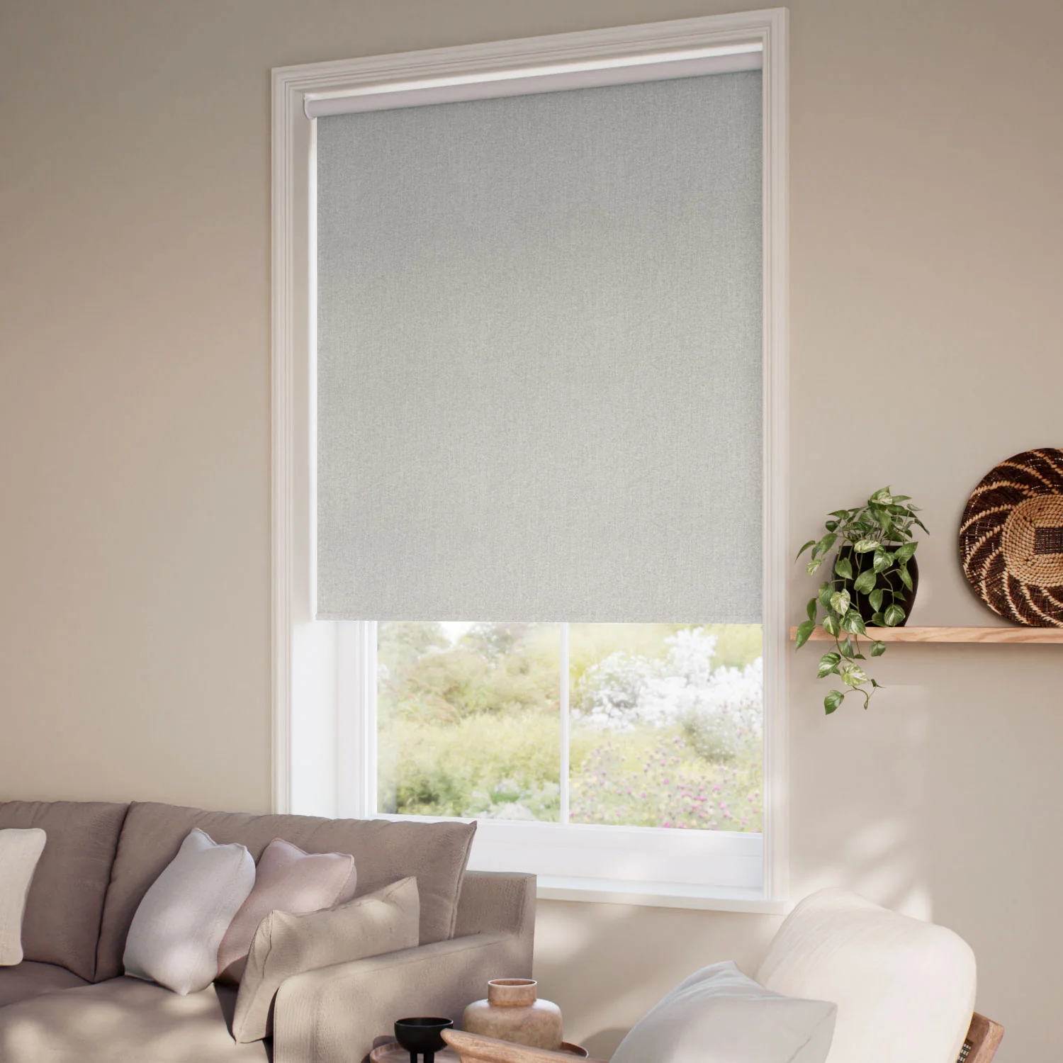 Choices Isabella Storm Grey Roller Blind - Image 2