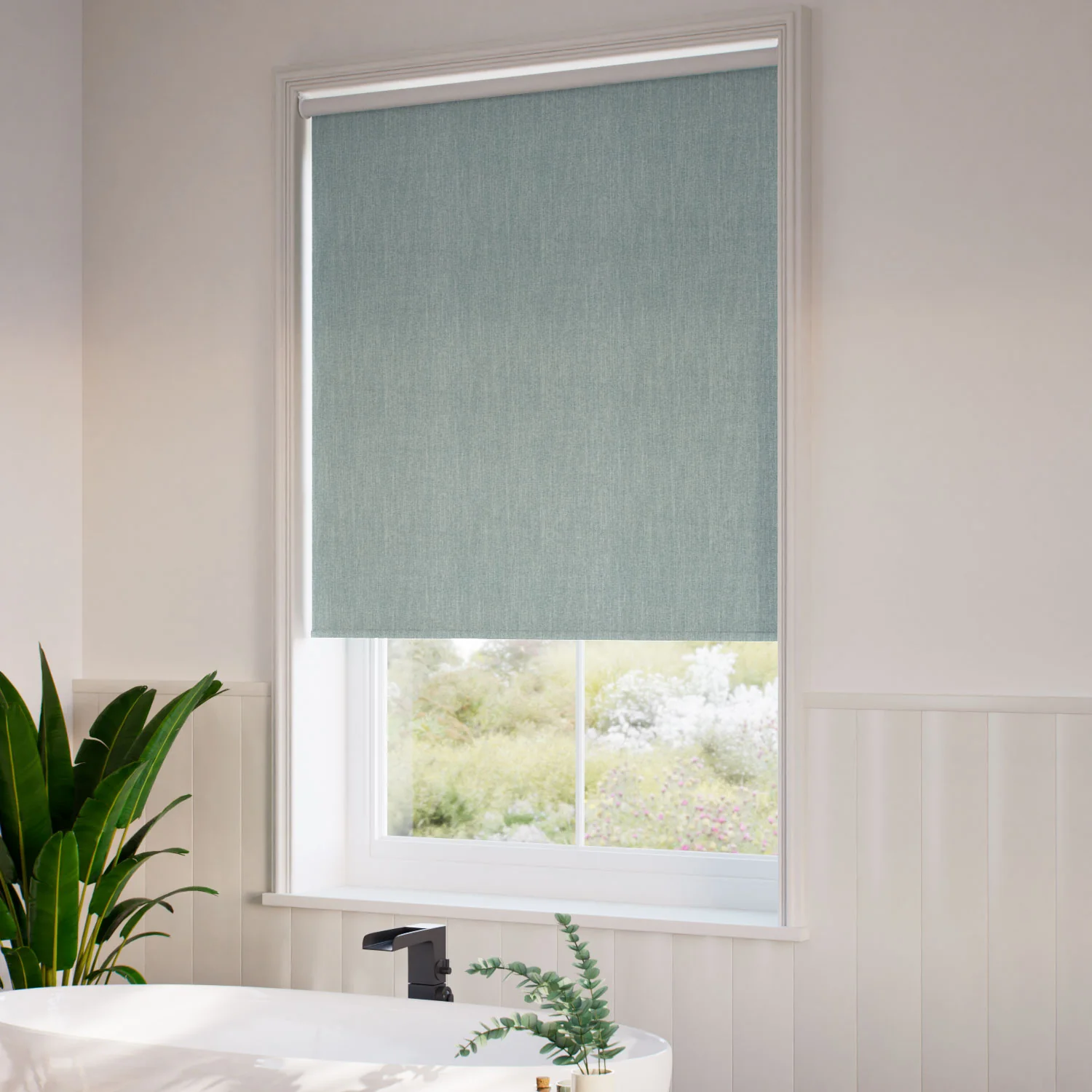 Choices Isabella Teal Roller Blind - Image 2