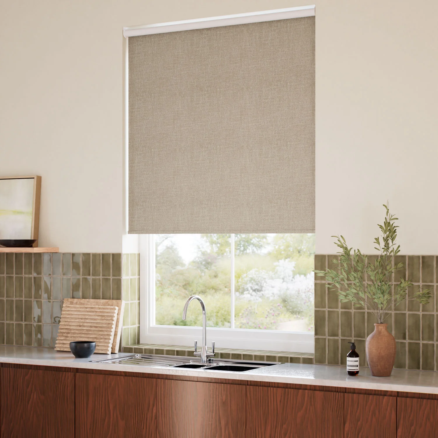 Choices Lydia Almond Roller Blind - Image 2