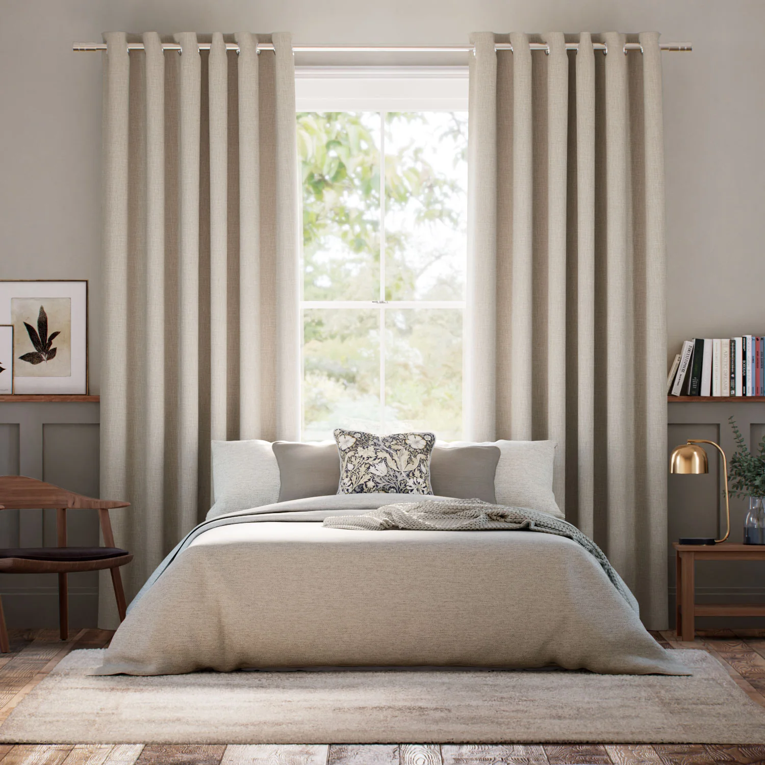 Columbia Biscuit Curtains