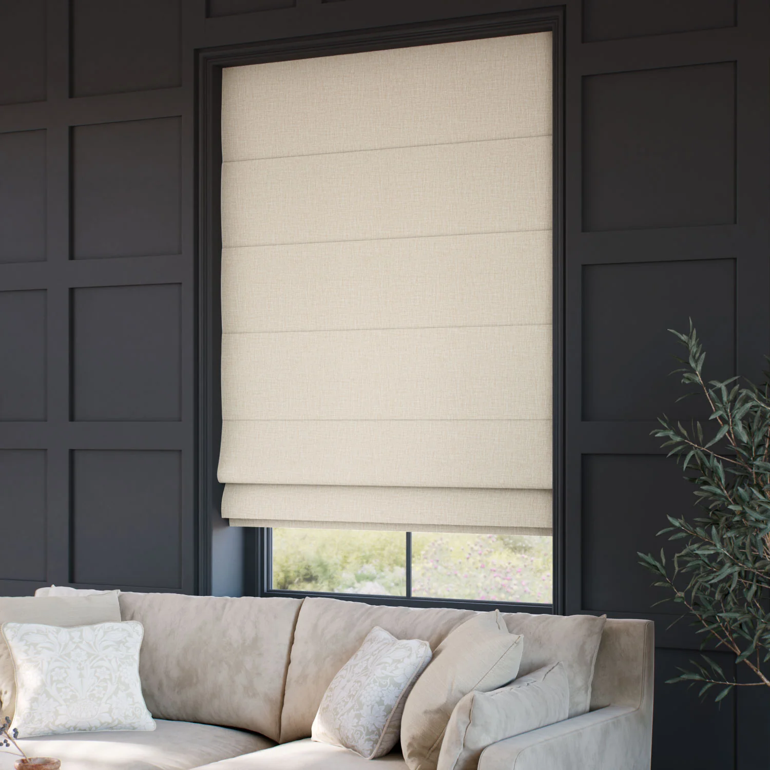 Columbia Biscuit Roman Blind - Image 2