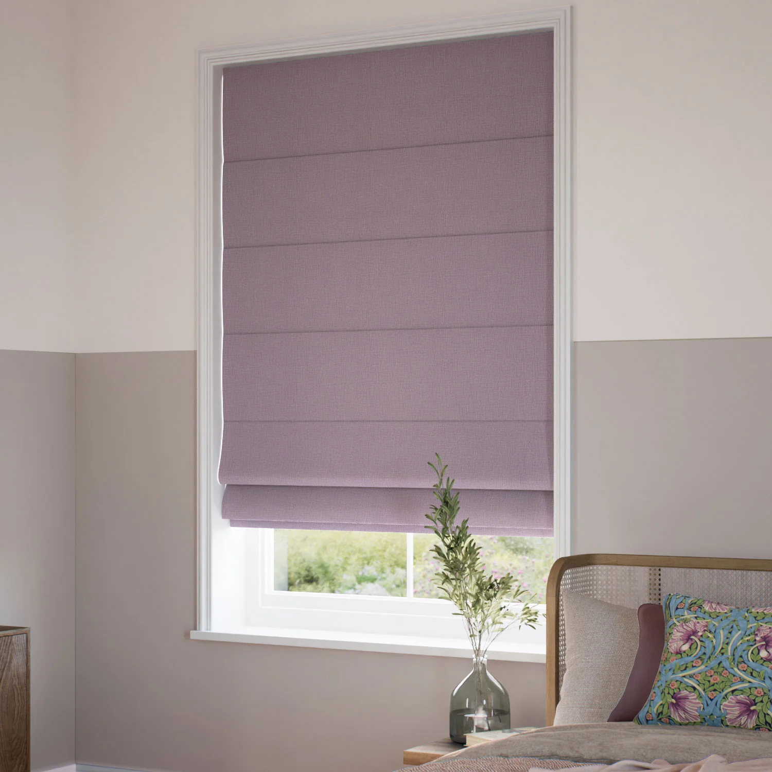 Columbia Lavender Roman Blind - Image 2