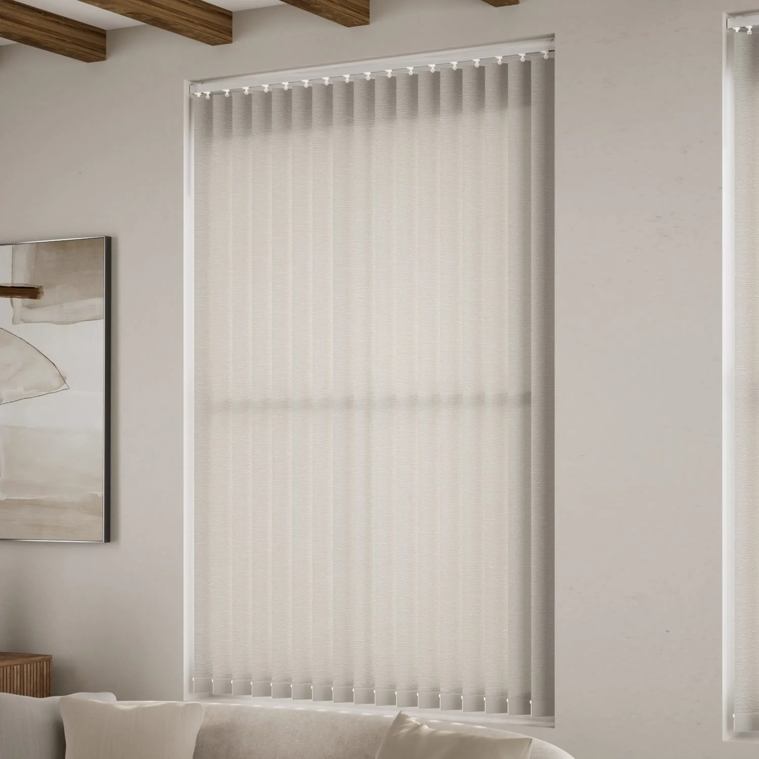 Concordia Cotswold Stone Vertical Blind - Image 2