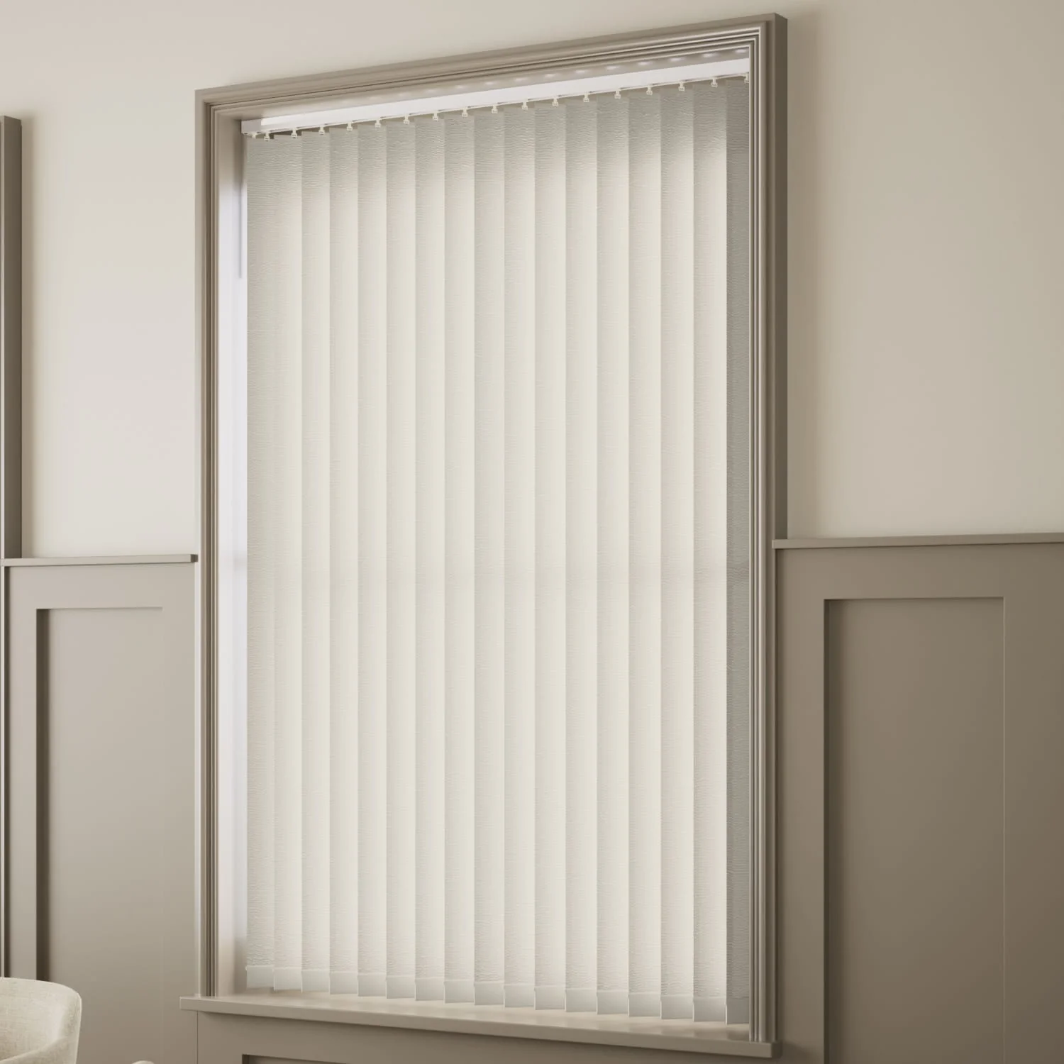 Concordia Pumice Vertical Blind - Image 2