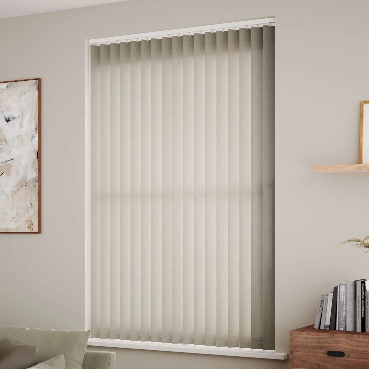 Concordia Weathered Stone Vertical Blind - Image 2