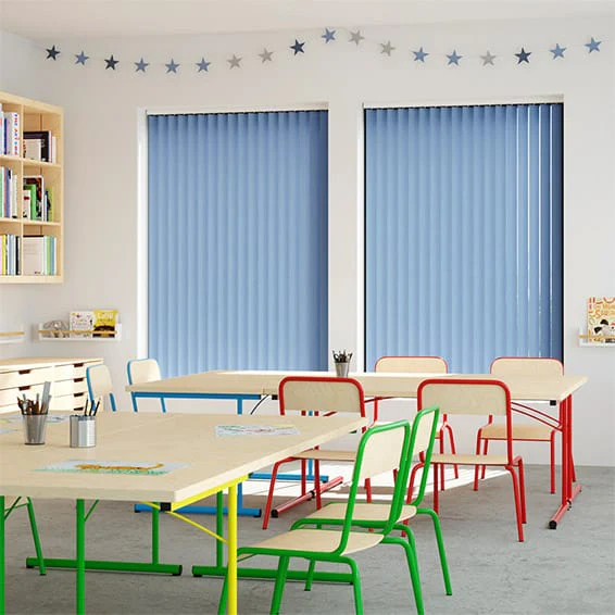 Contract City Admiral Blue Vertical Blind - Image 2