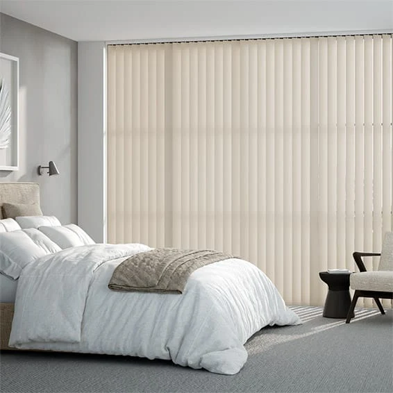 Contract Metropolis PVC Parchment Vertical Blind - Image 2
