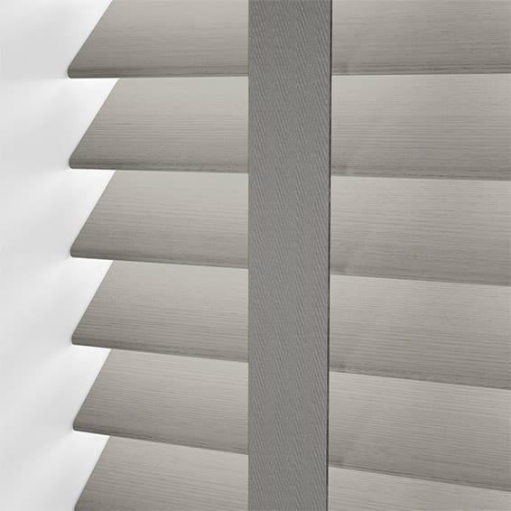 Contract Tampa Tonal Grey & Tin Faux Wood Blind - Image 3