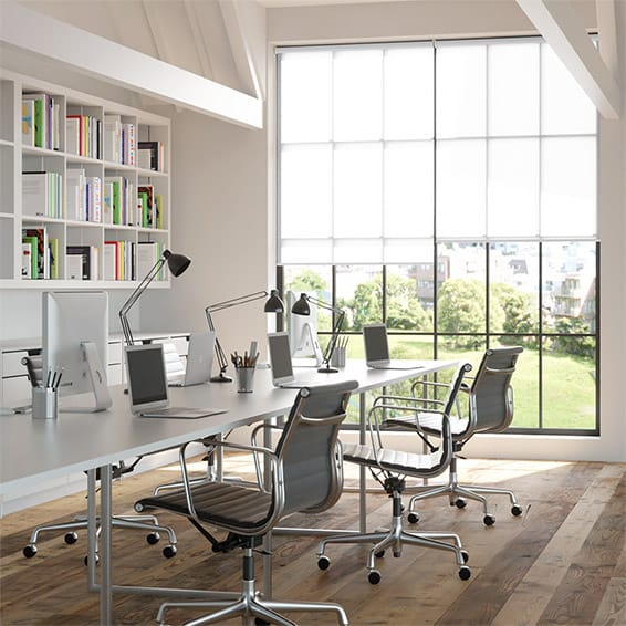 Contract Thermal Plus White Roller Blind - Image 2