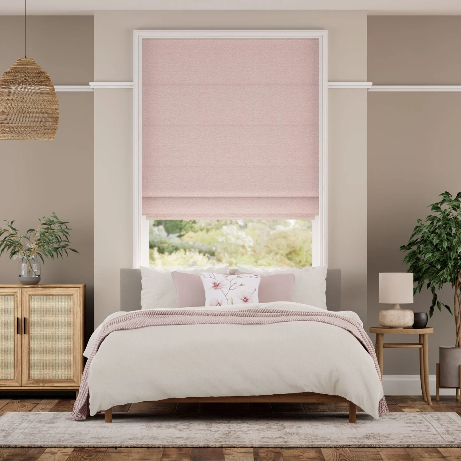 Costello Blush Roman Blind