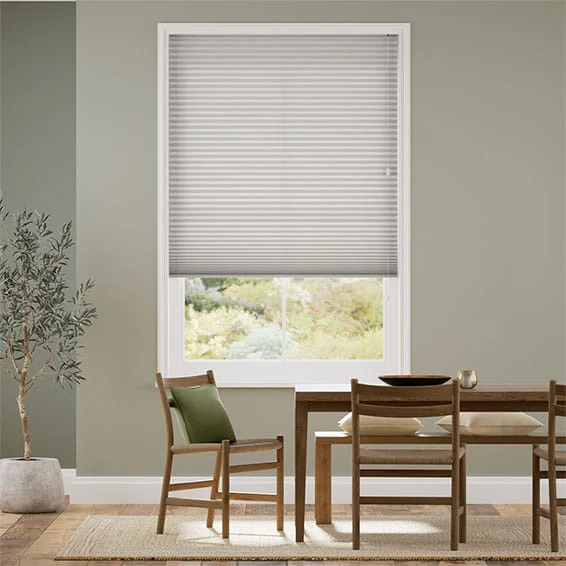Double DuoShade Ash Grey Thermal Blind