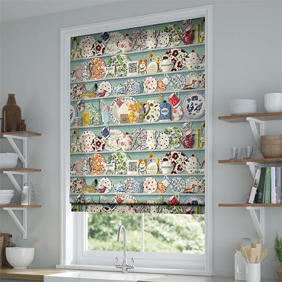 Dresser Duck Egg Roman Blind - Image 2