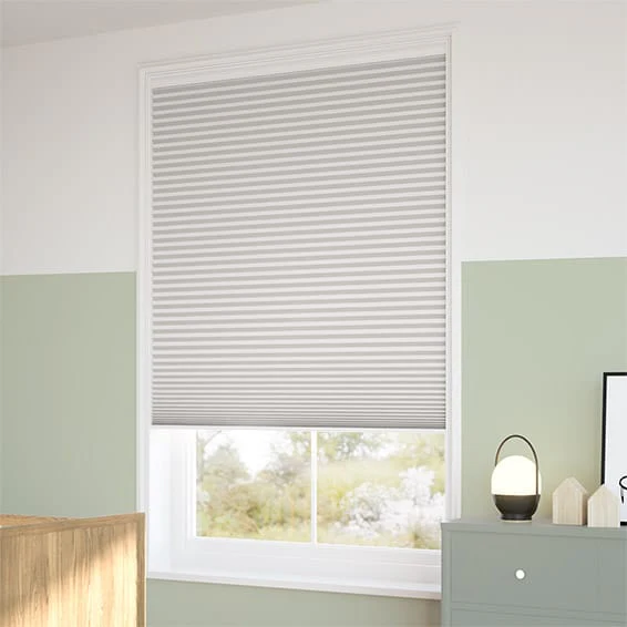 DuoShade Stack Cordless Dove Grey Thermal Blind - Image 2