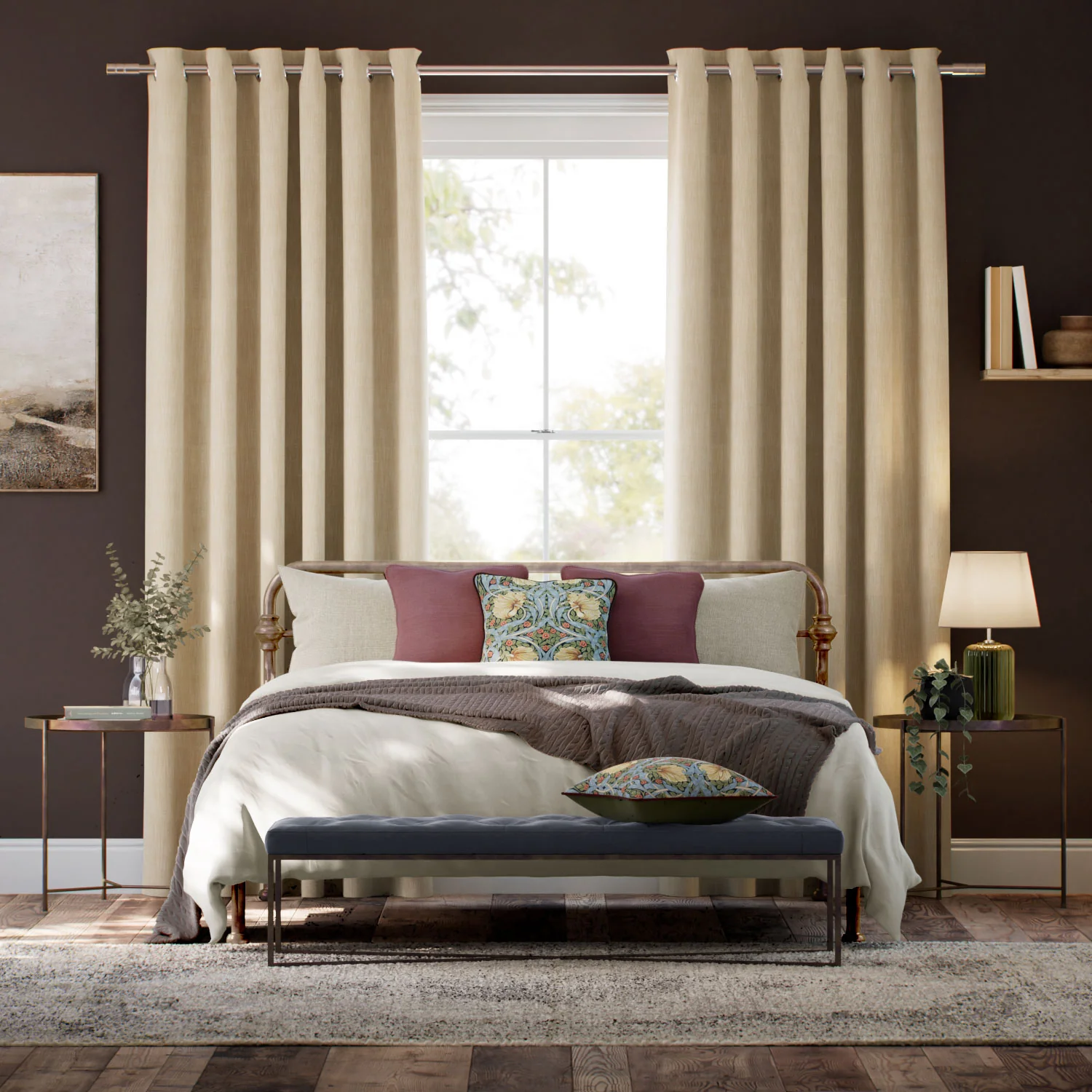 Eco-Friendly Nyah Sand Curtains