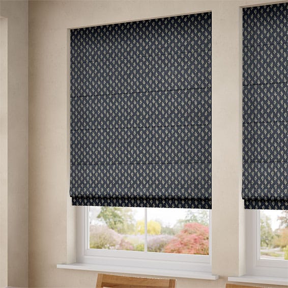 Eleanor Indigo Roman Blind - Image 2