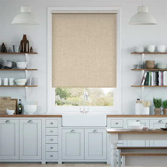 Electric Canali Blackout Sandcastle Roller Blind