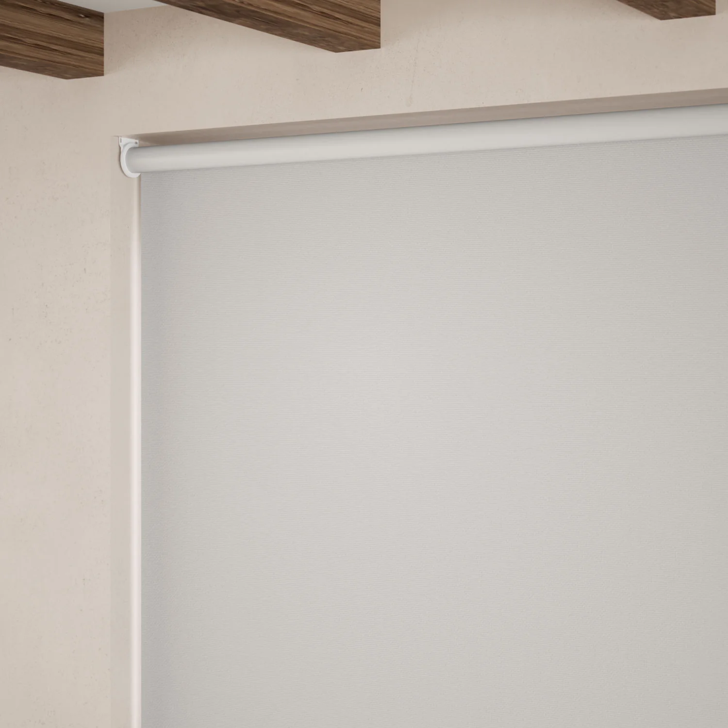 Electric Sevilla Blackout Grey Roller Blind