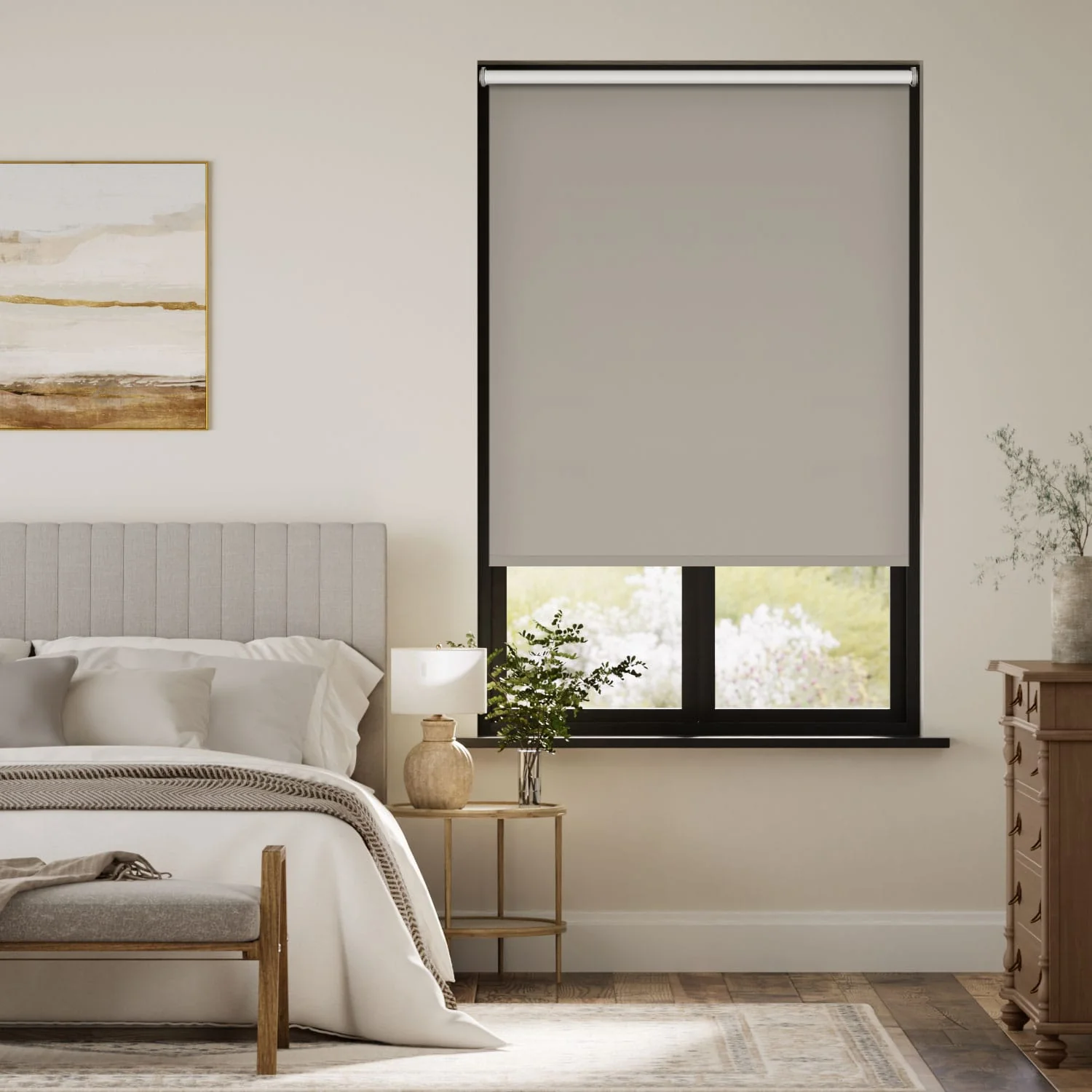 Electric Sevilla Blackout River Rock  Roller Blind - Image 2