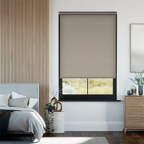 Electric Sevilla Blackout Stone  Roller Blind - Image 2