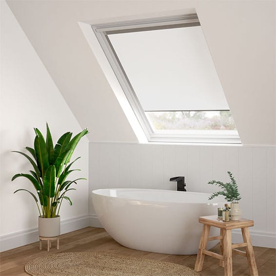 Elements Pure White Blackout Blind for VELUX® Windows - Image 2
