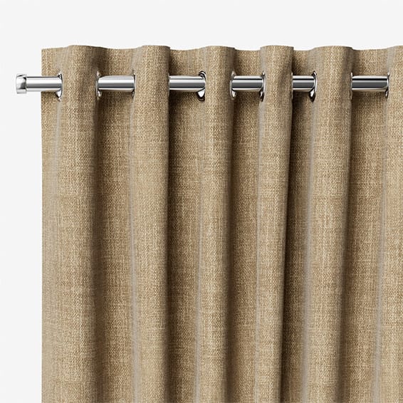 Eternity Linen Biscuit Curtains - Image 2