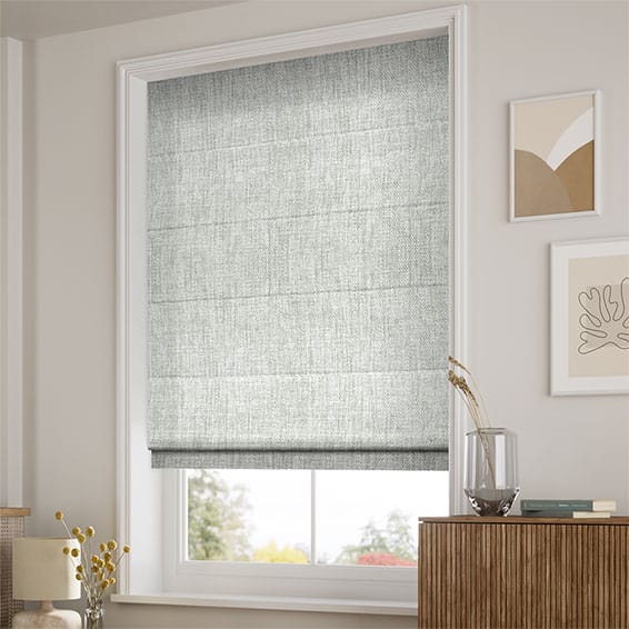 Eternity Linen Limestone Roman Blind - Image 2
