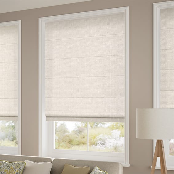 Etta Antique White Roman Blind - Image 2