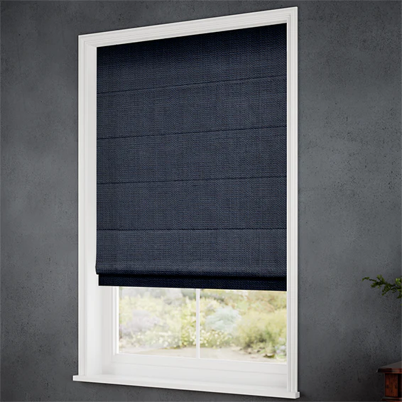 Etta Indigo Roman Blind - Image 2