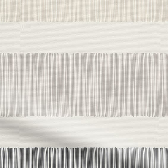 Expressions Cardigan Stripe Stone Blackout Blind for Keylite® Windows - Image 2