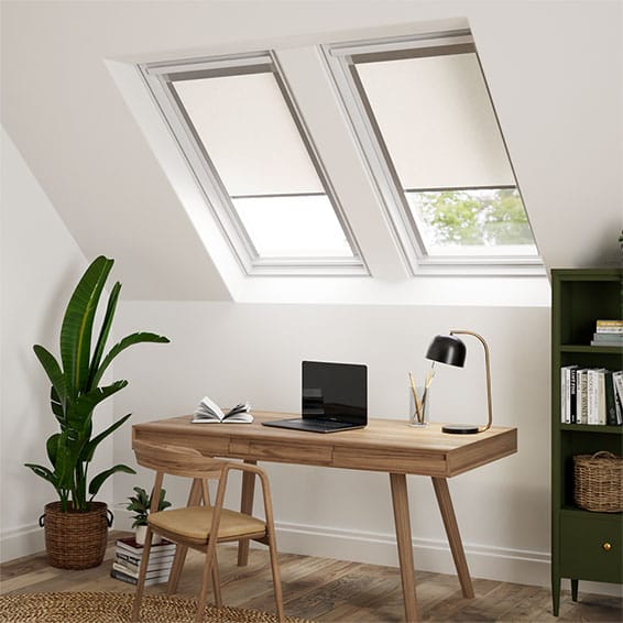 Expressions Chalk Blackout Blind for DAKSTRA®/RoofLITE® Windows - Image 2