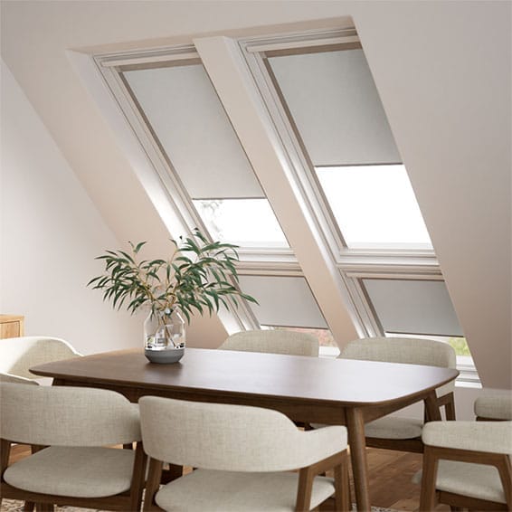 Expressions Cool Grey Blackout Blind for Keylite® Windows - Image 2