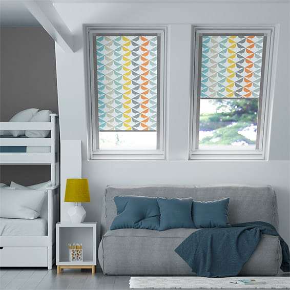 Expressions Lintu Birds Fruit Punch Blackout Blind for VELUX ® Windows